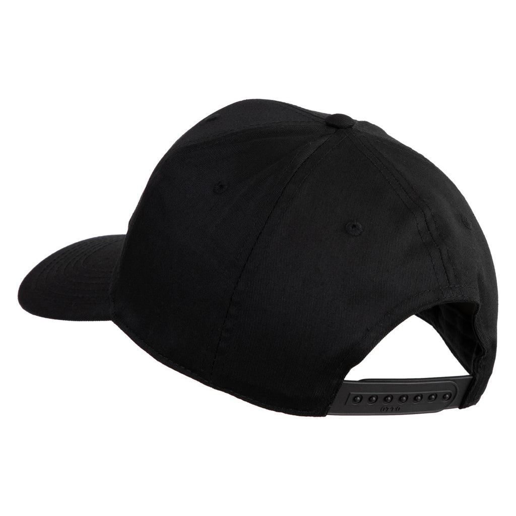 Black cap on a white background