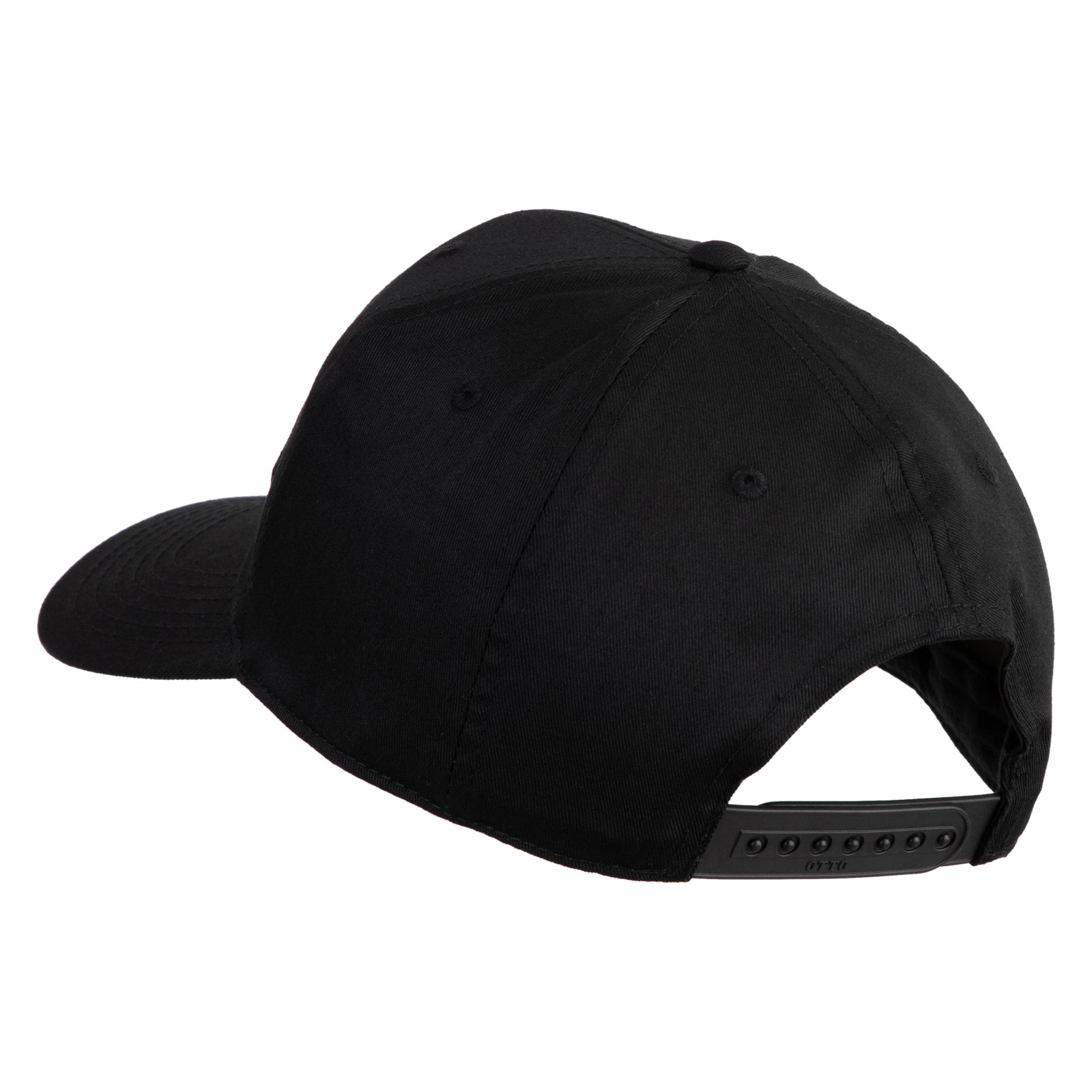 Black cap on a white background