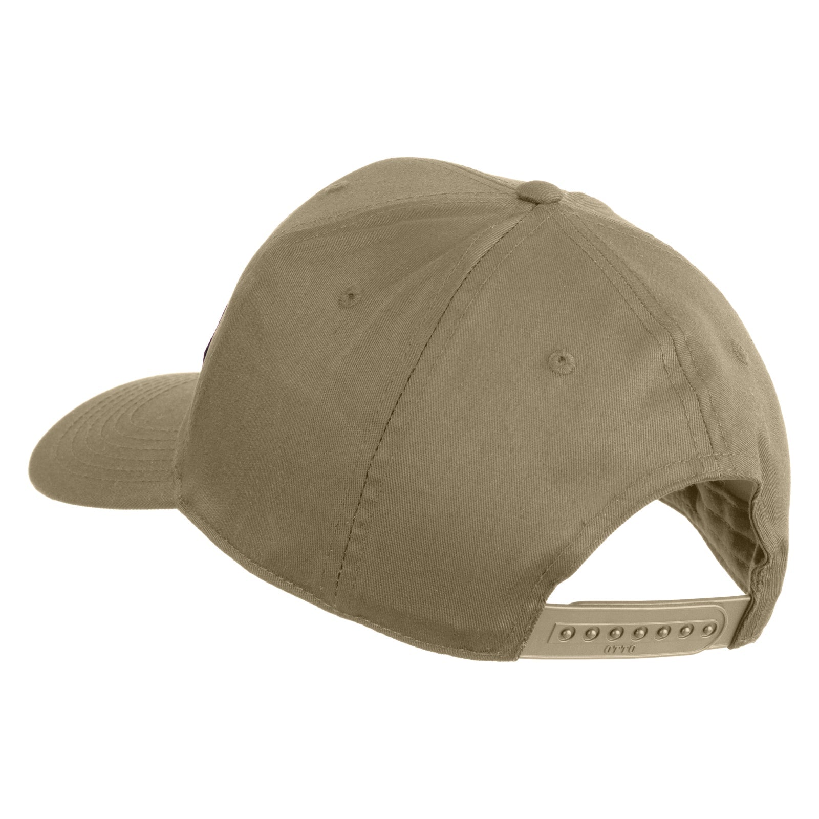 Khaki cap on a white background