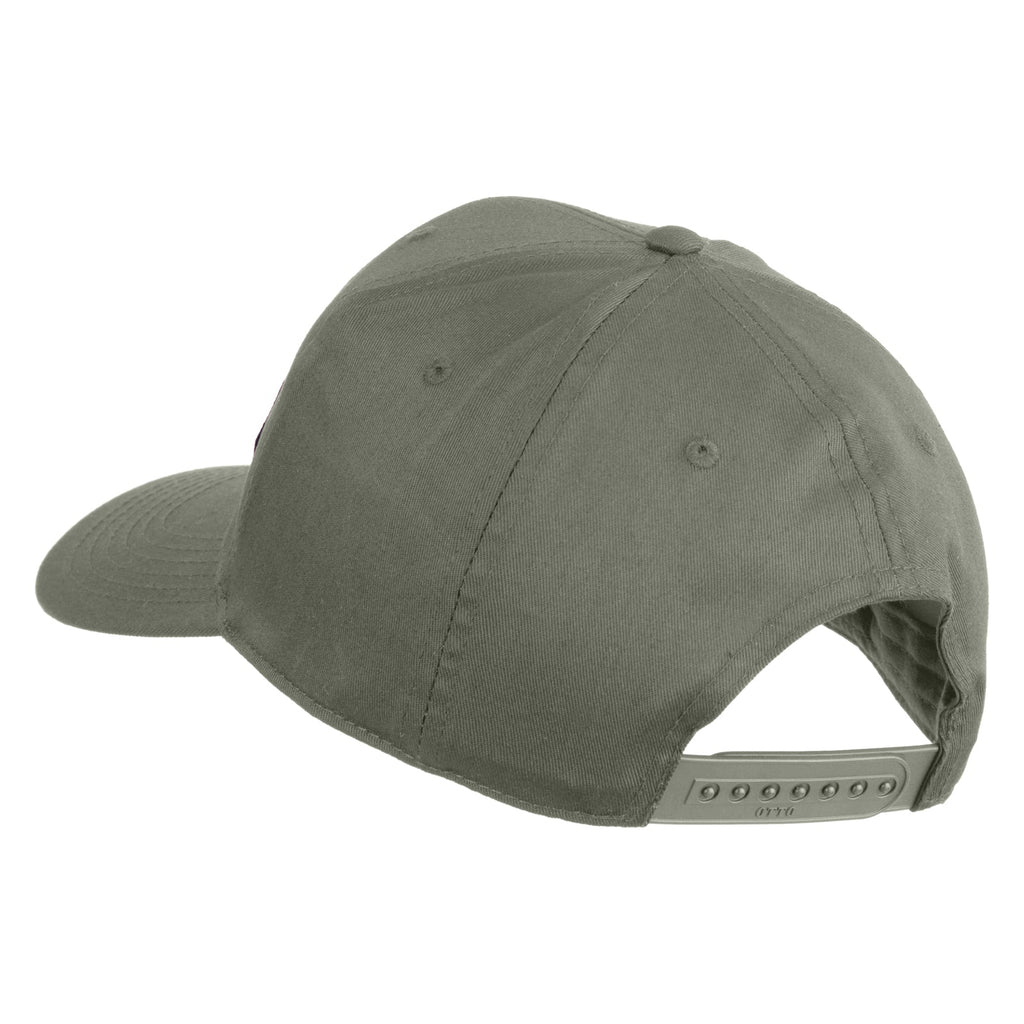 Khaki cap on a white background