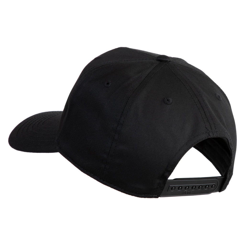 Black cap on a white background