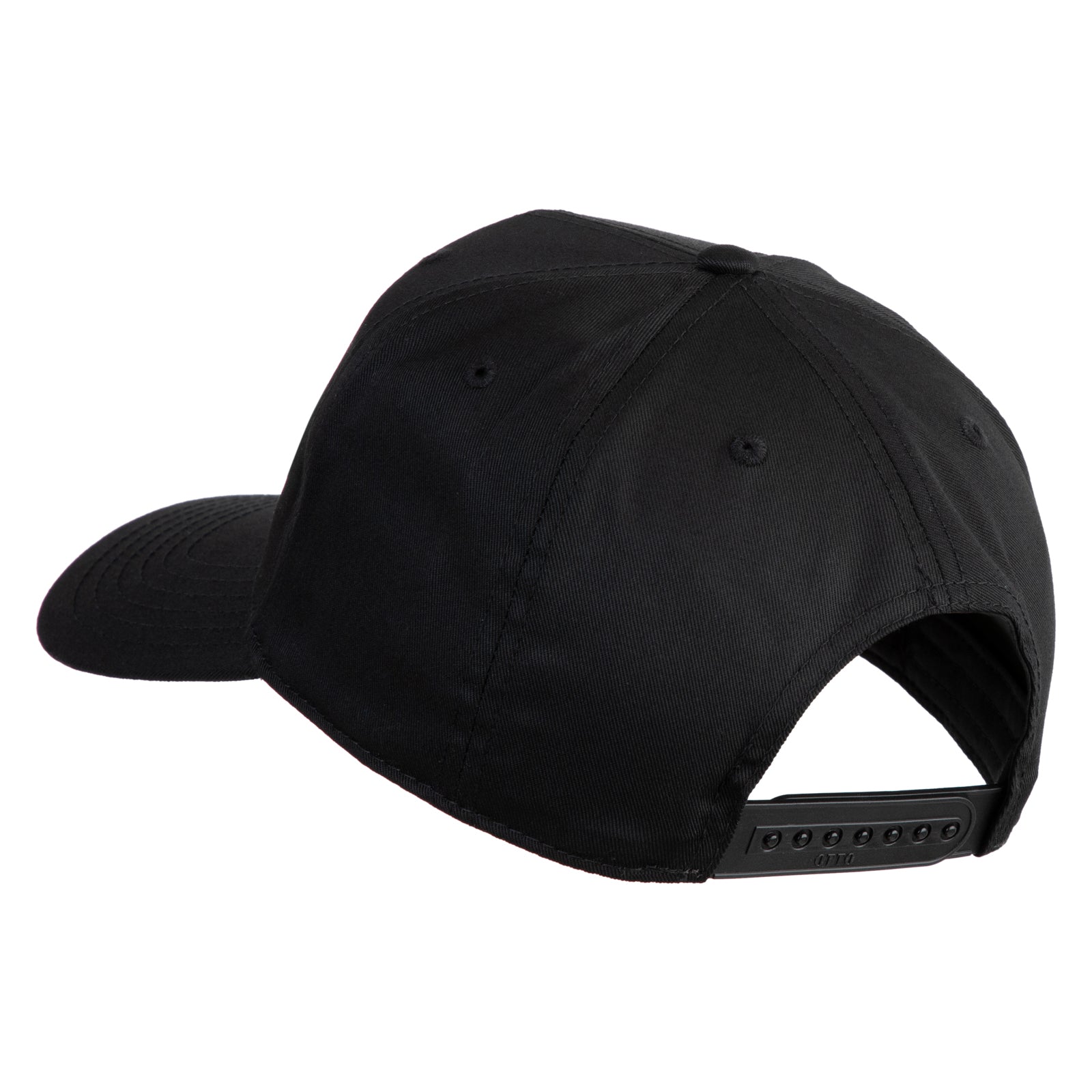 Black cap on a white background