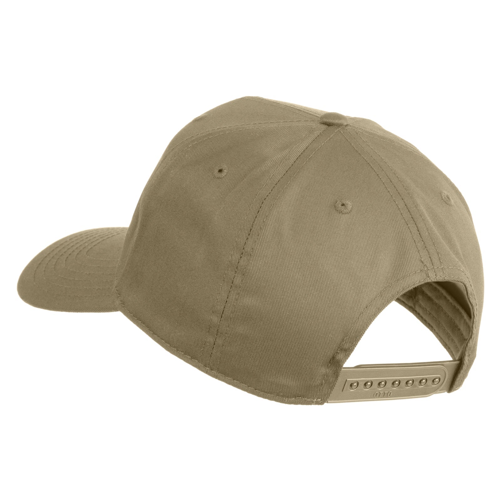 Green baseball cap on a white background