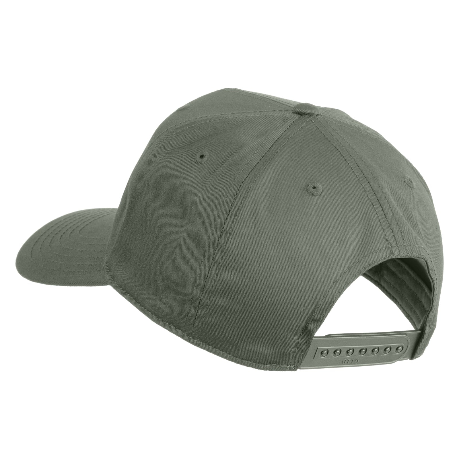Green baseball cap on a white background