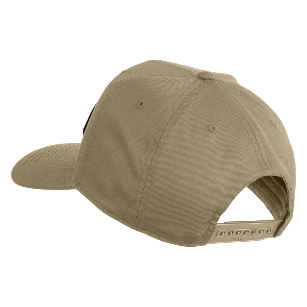 White baseball cap on a white background