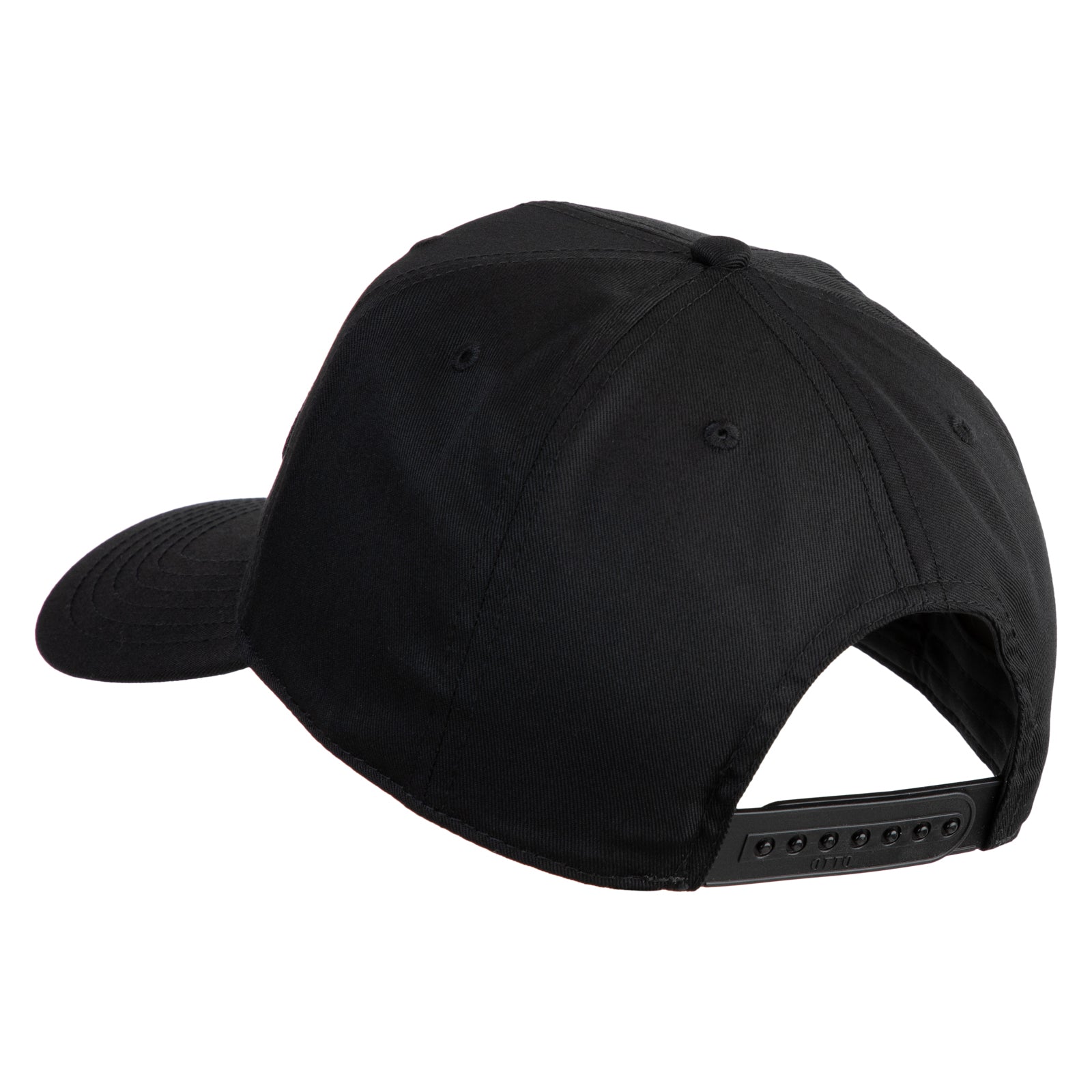 Black cap on a white background