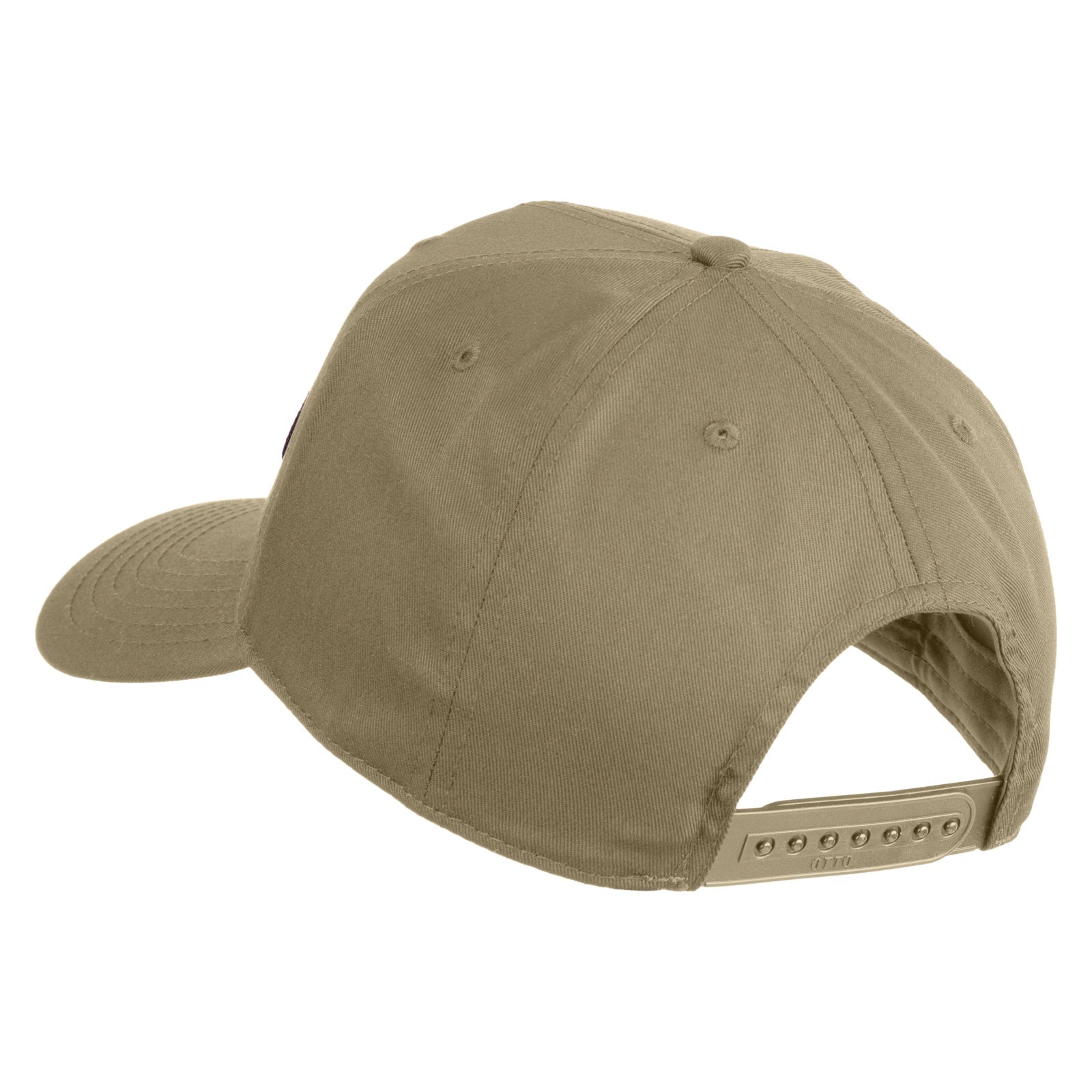 Khaki cap on a white background