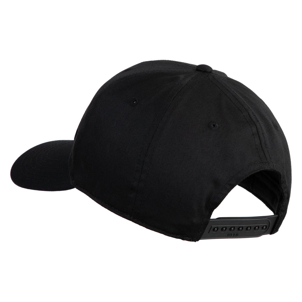 Black cap on a white background