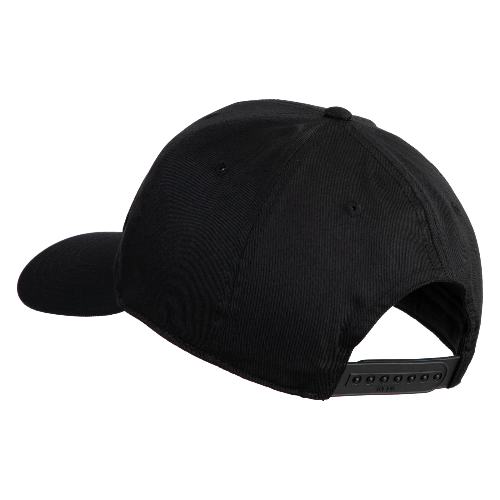 Black cap on a white background