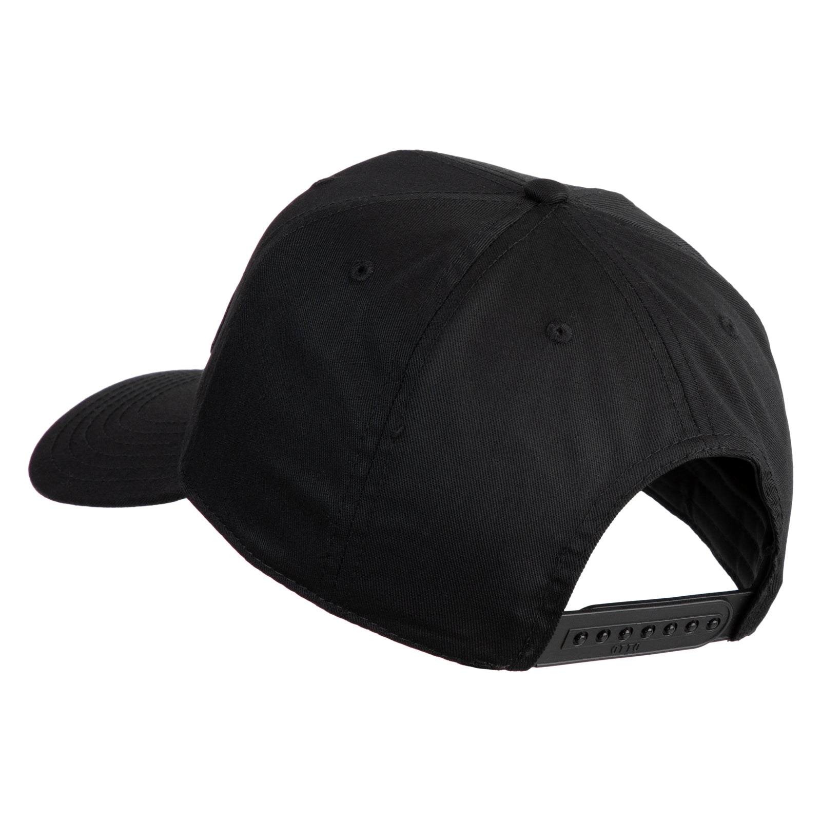 Navy blue mesh cap on a white background
