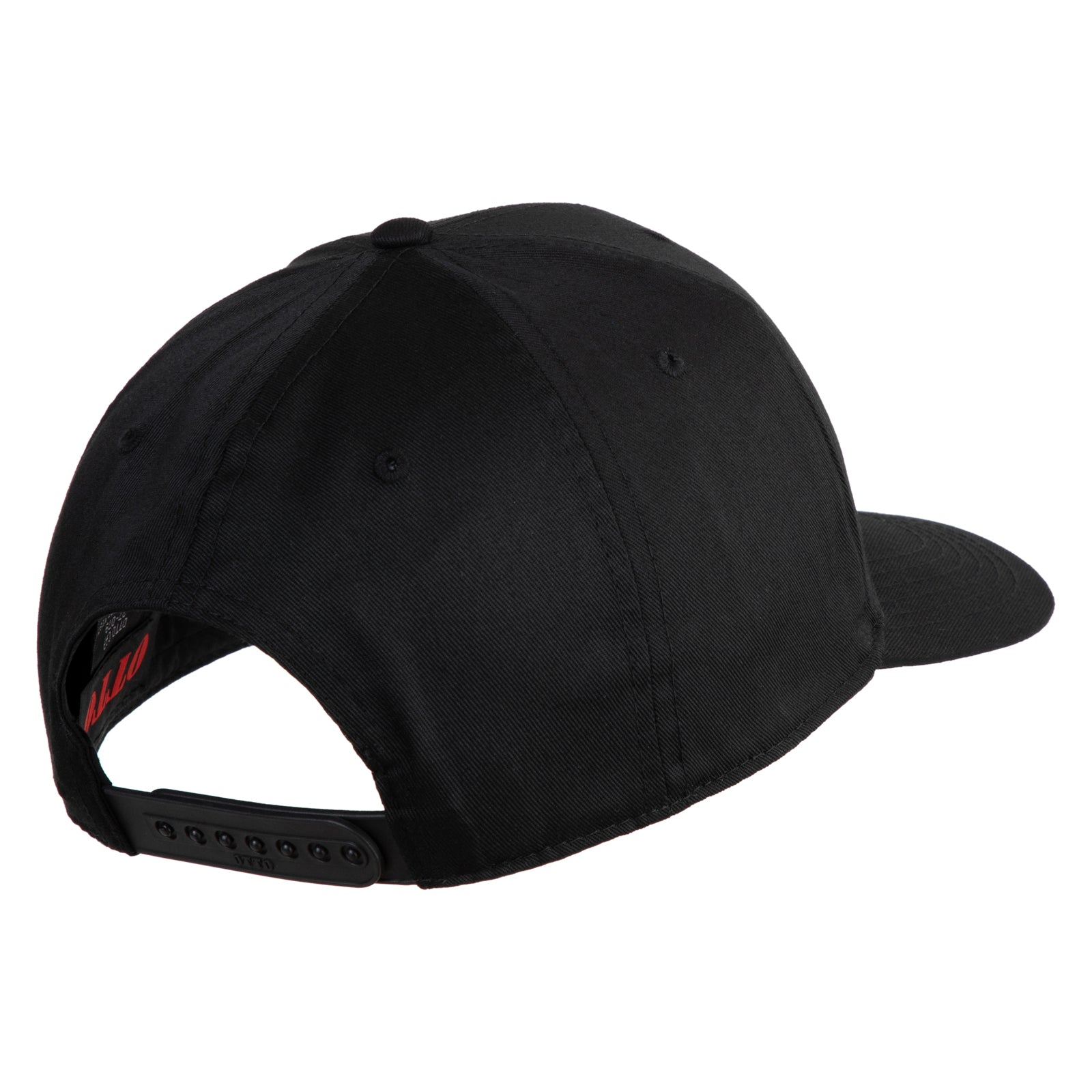 Black cap on a white background