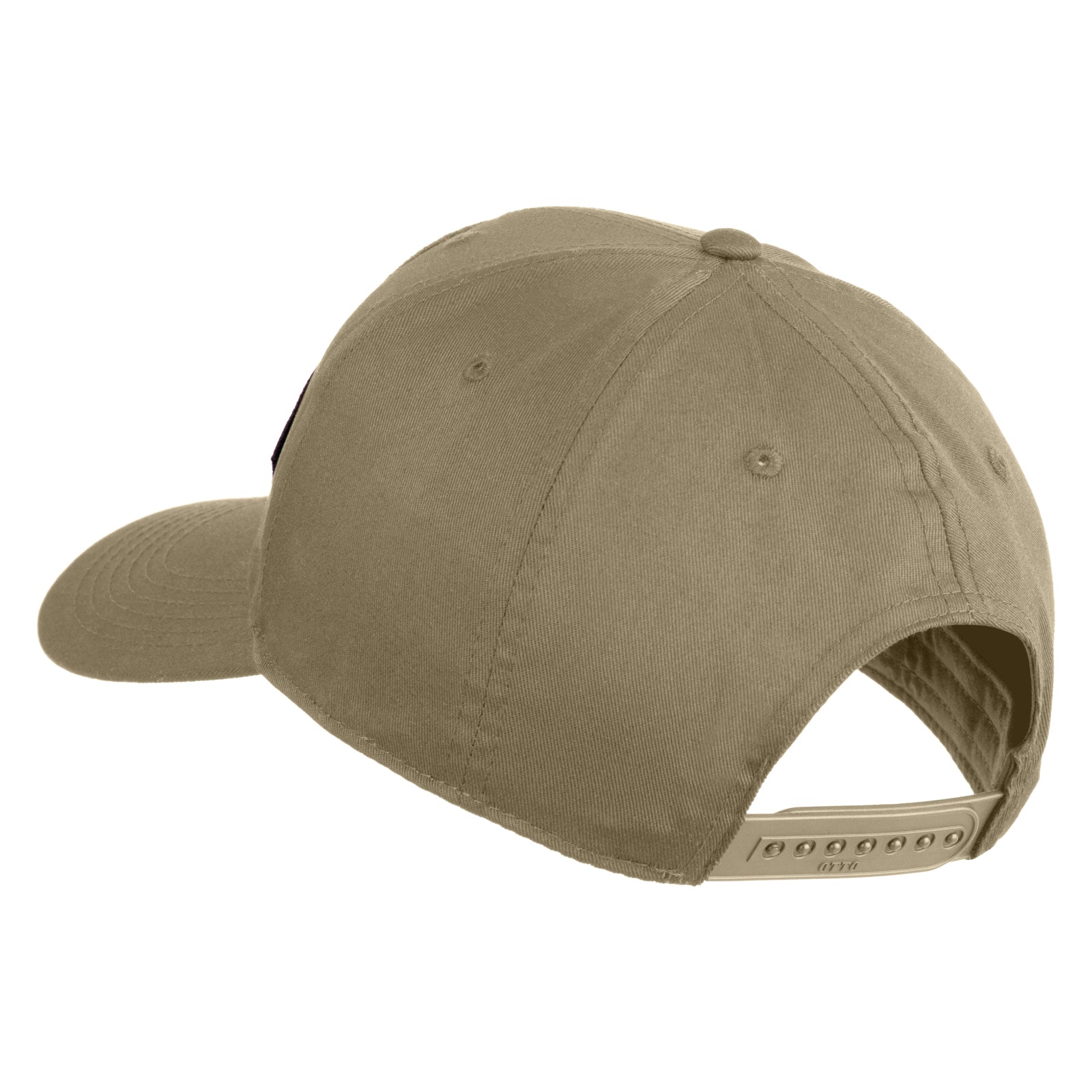 Beige cap on a white background