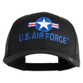U.S. Air Force Roundel Embroidered Solid Cotton Twill Mesh Prostyle Cap