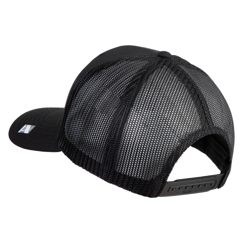 Black cap on a white background