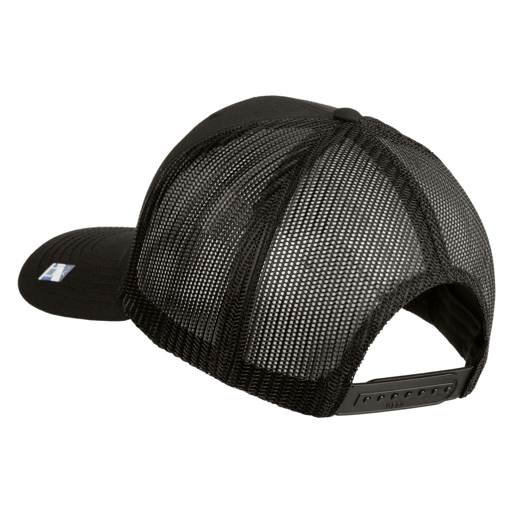 Black cap on a white background