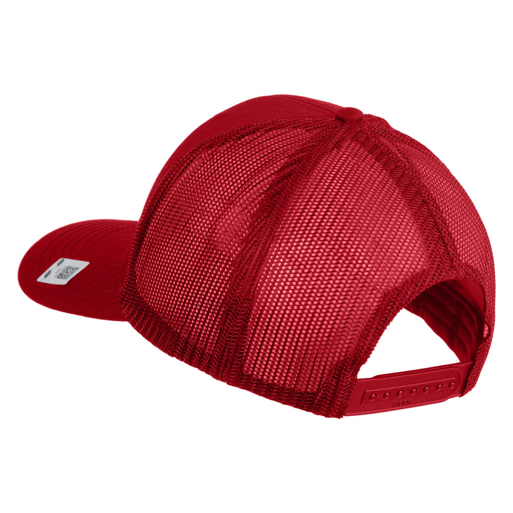 Veteran US Marine Corps Embroidered Solid Cotton Twill Mesh Prostyle Cap