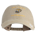 Beige cap with 'Retired U.S. Marine Corps' text and logo on a white background