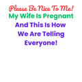Text message on a white background with colorful text.