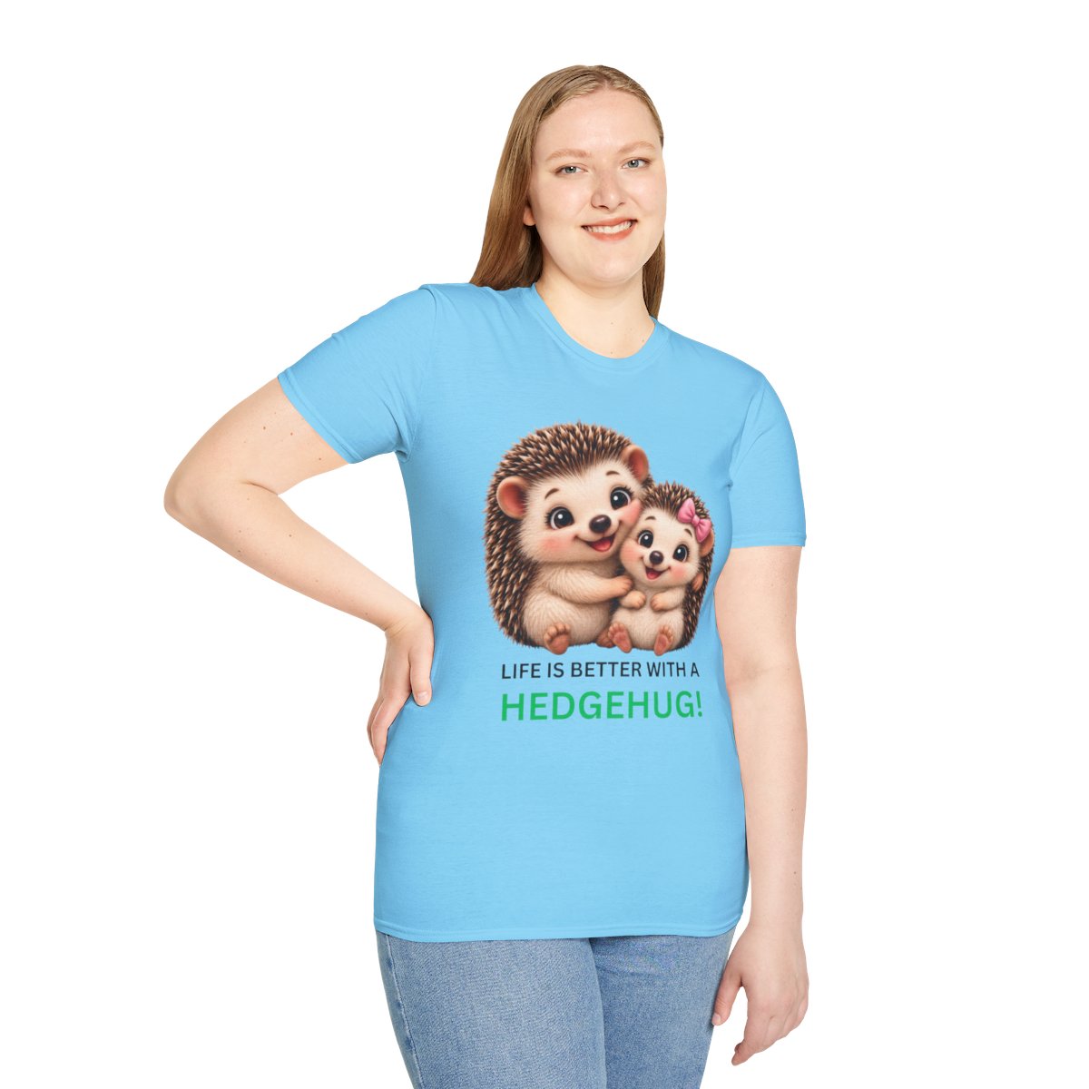 Adult & Daughter Hedgehogs, This T-Shirt May Become Your New Favorite! Who Needs a HedgeHug? Comfort Colors®