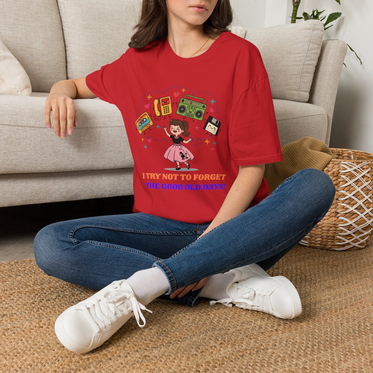 Retro Nostalgia Tee | "I Try Not To Forget The Good Old Days