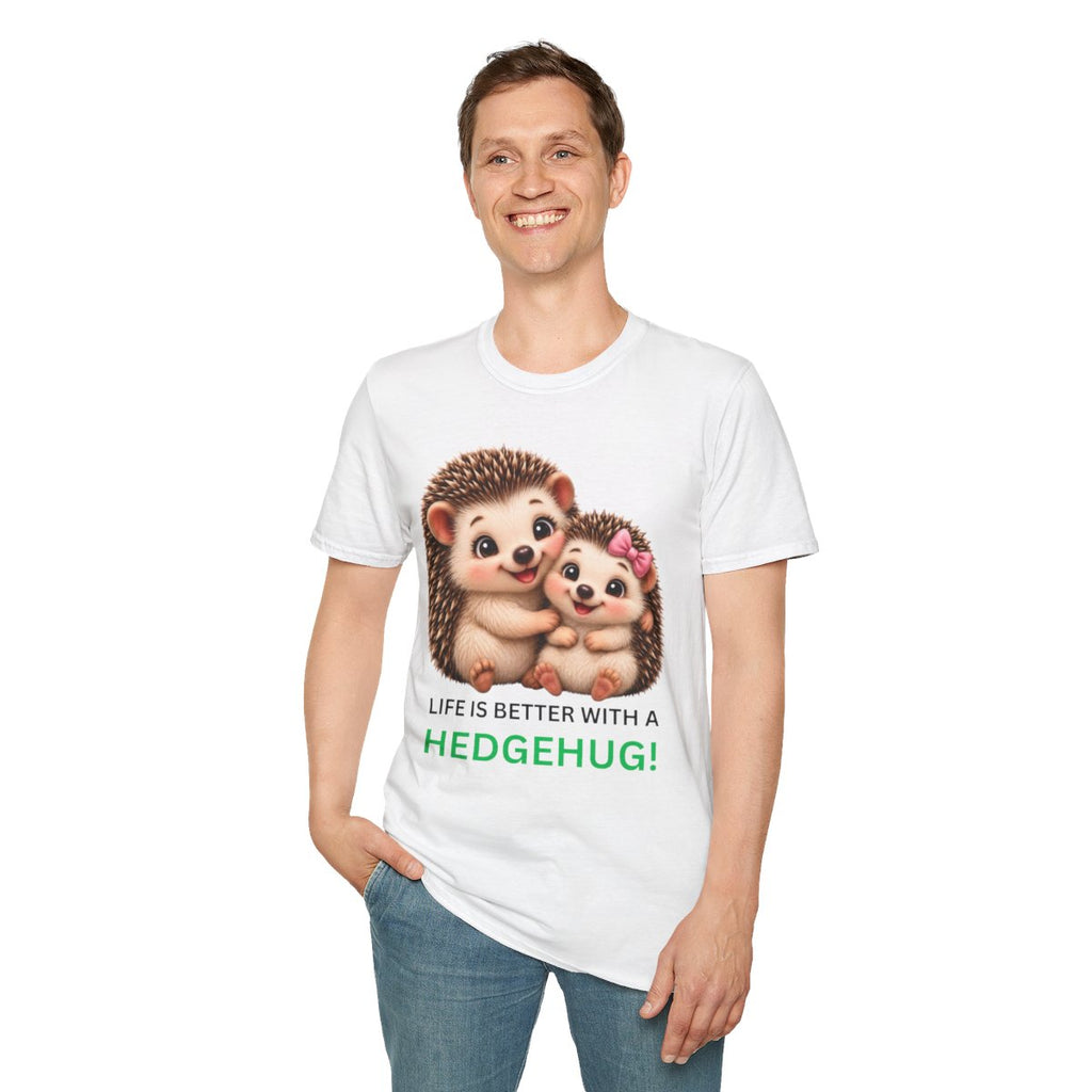 Adult & Daughter Hedgehogs, This T-Shirt May Become Your New Favorite! Who Needs a HedgeHug? Comfort Colors®