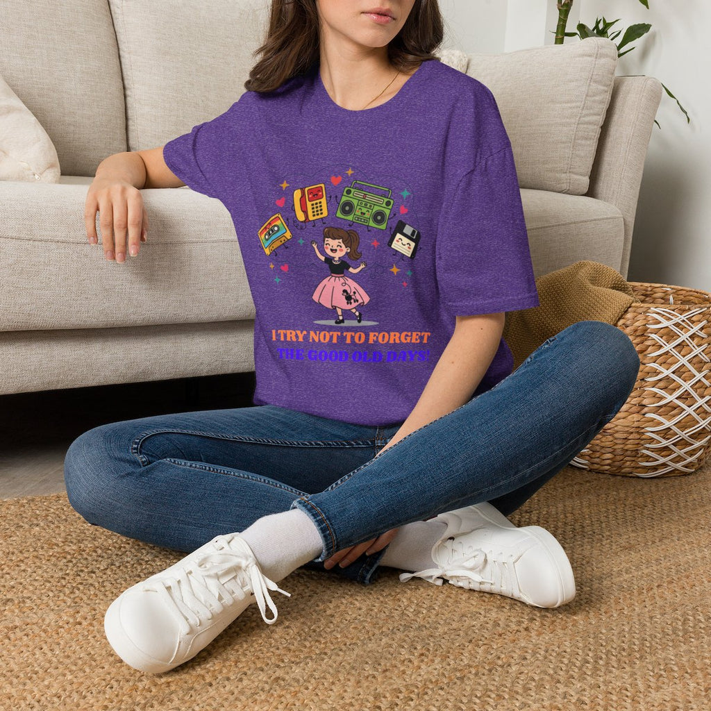 Retro Nostalgia Tee | "I Try Not To Forget The Good Old Days