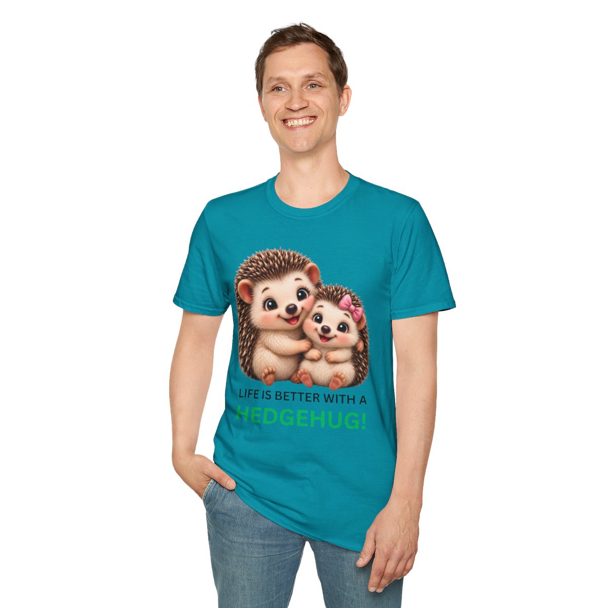 Adult & Daughter Hedgehogs, This T-Shirt May Become Your New Favorite! Who Needs a HedgeHug? Comfort Colors®