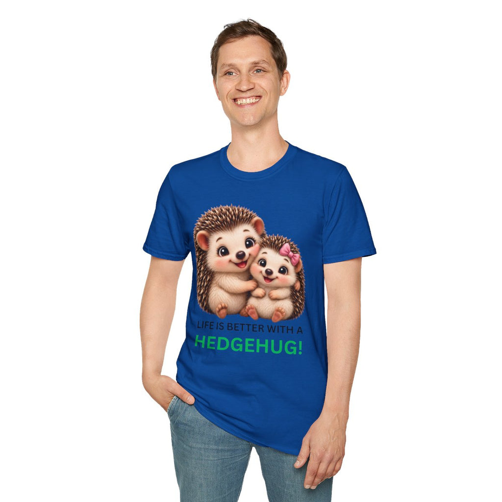 Adult & Daughter Hedgehogs, This T-Shirt May Become Your New Favorite! Who Needs a HedgeHug? Comfort Colors®