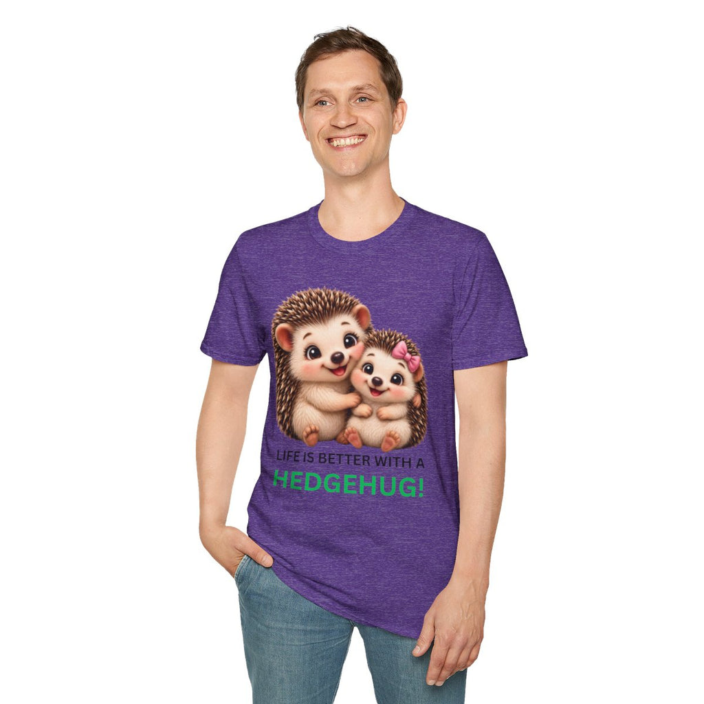 Adult & Daughter Hedgehogs, This T-Shirt May Become Your New Favorite! Who Needs a HedgeHug? Comfort Colors®