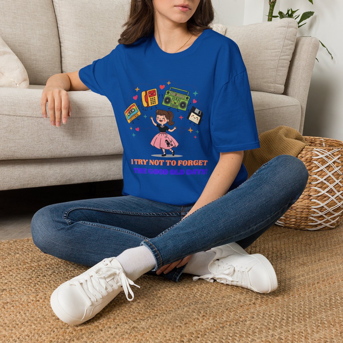 Retro Nostalgia Tee | "I Try Not To Forget The Good Old Days