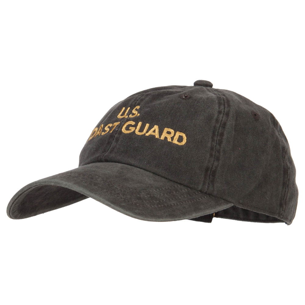 Brown baseball cap with a small logo on a white background
