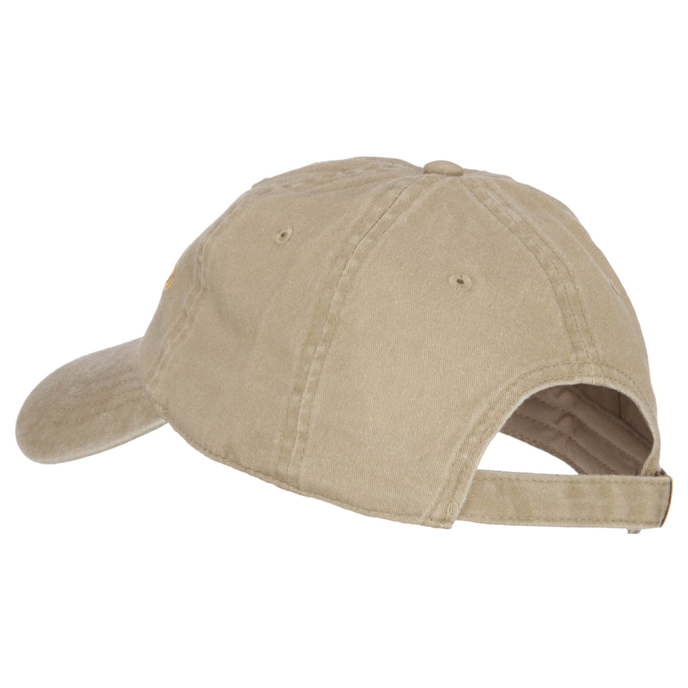 Beige baseball cap on a white background